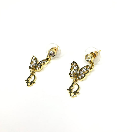 CHRISTIAN DIOR MONOGRAM EARRINGS