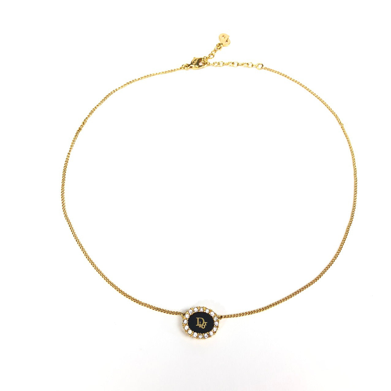 CHRISTIAN DIOR MONOGRAM NECKLACE