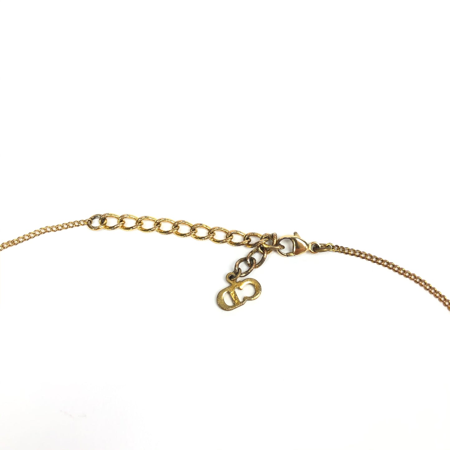 CHRISTIAN DIOR MONOGRAM NECKLACE