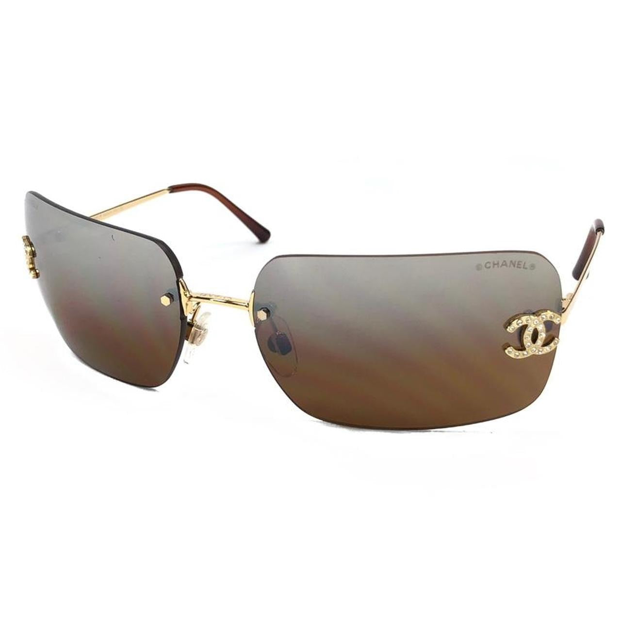 CHANEL RIMLESS SUNGLASSES