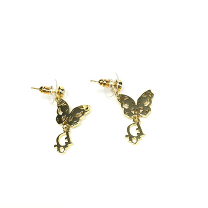 CHRISTIAN DIOR MONOGRAM EARRINGS