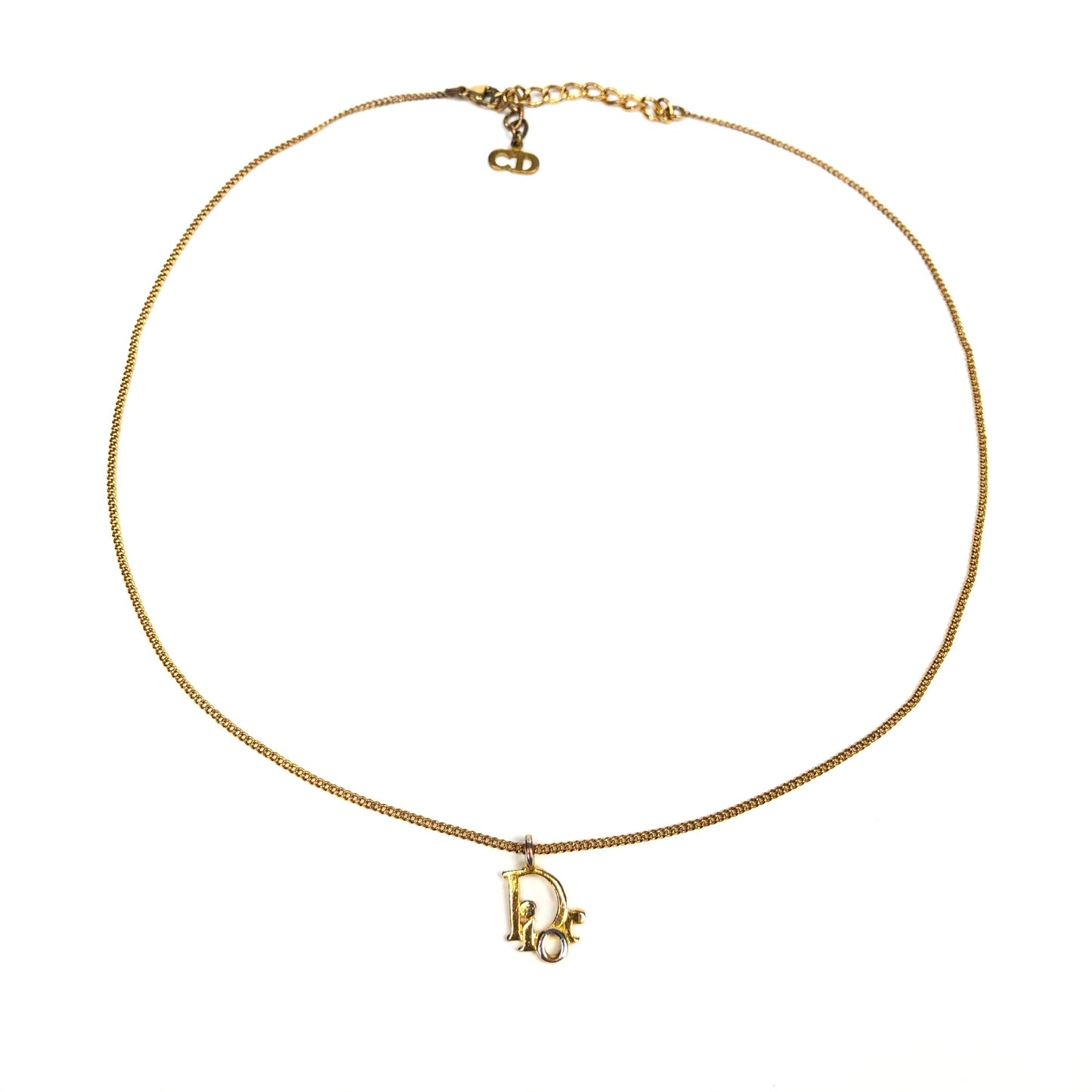 CHRISTIAN DIOR MONOGRAM NECKLACE
