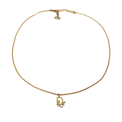 CHRISTIAN DIOR MONOGRAM NECKLACE