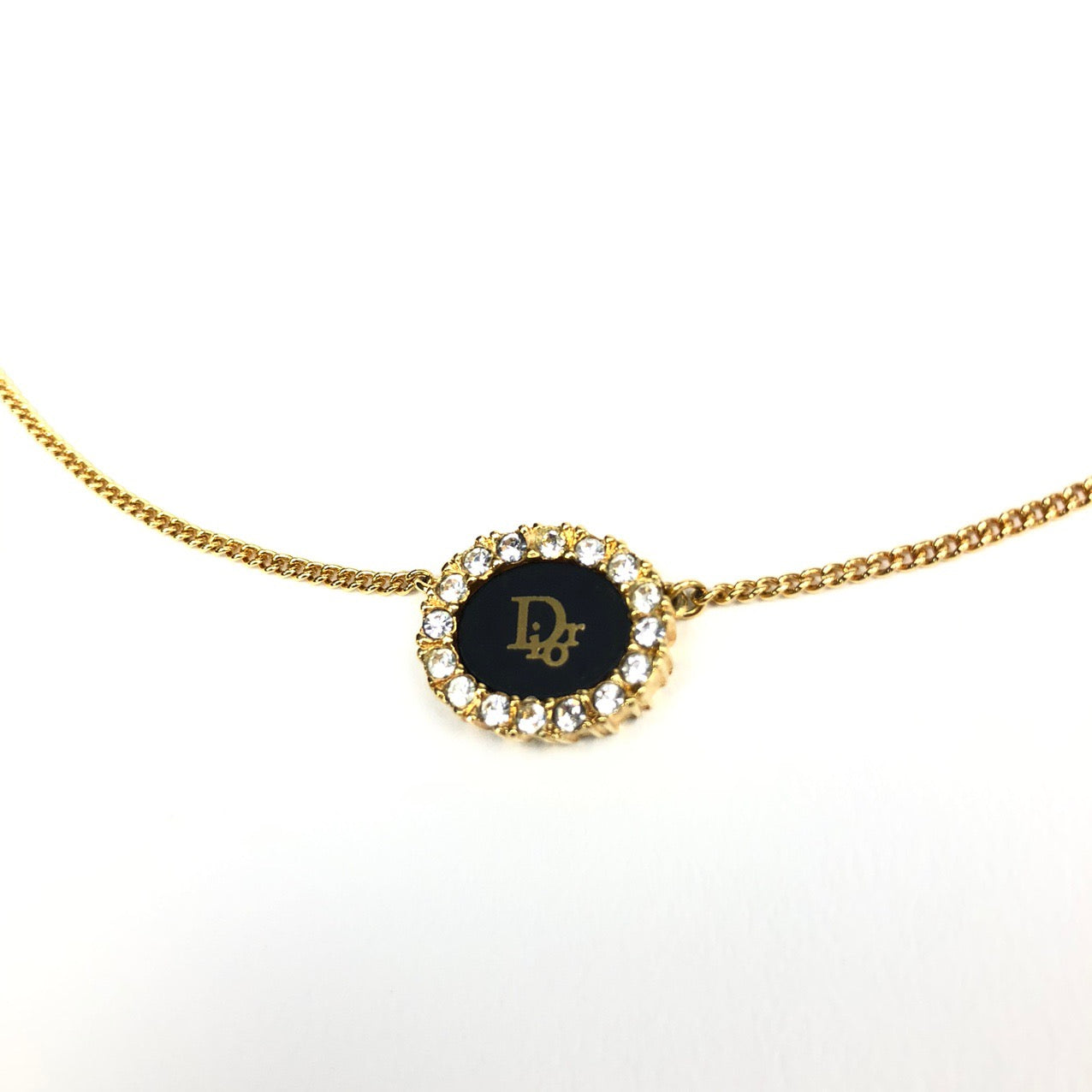 CHRISTIAN DIOR MONOGRAM NECKLACE