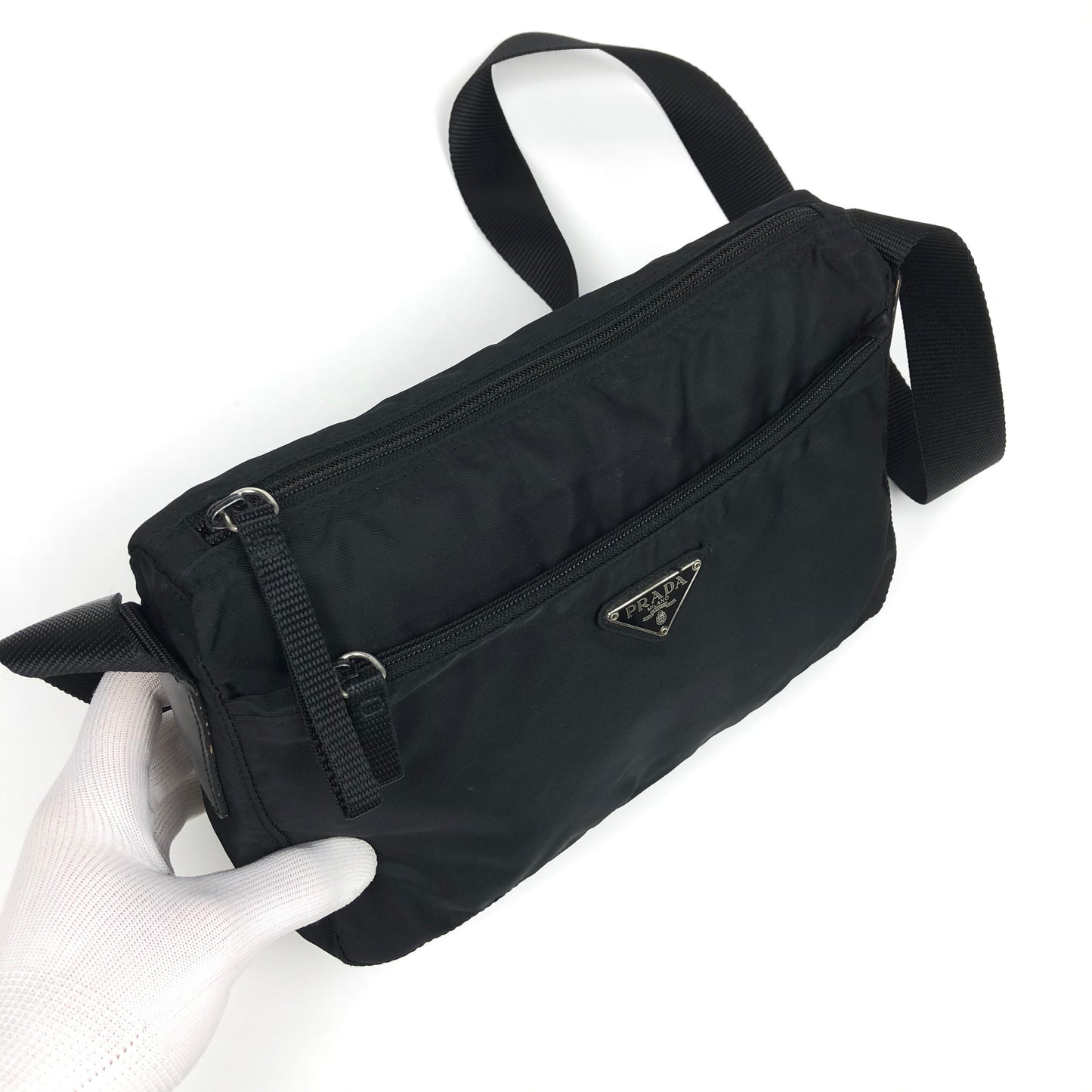 PRADA NYLON CROSSBODY BAG