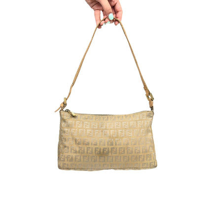 FENDI ZUCCA SHOULDER BAG