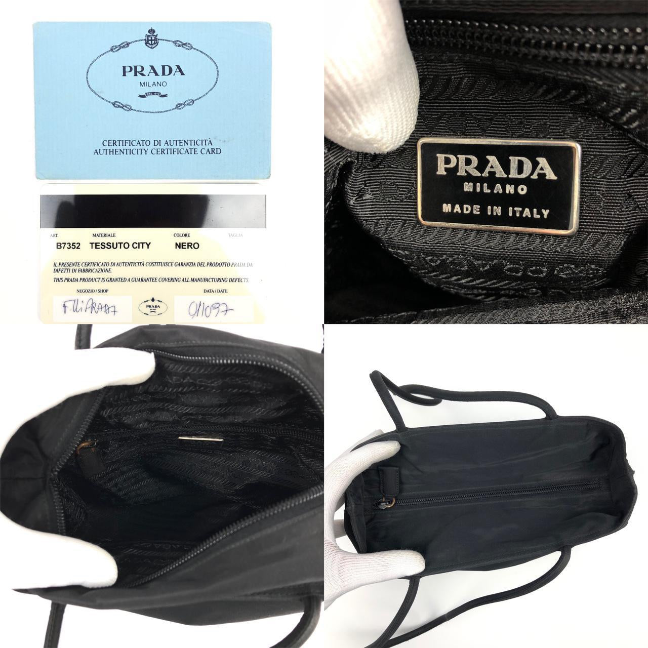 PRADA NYLON TOTE BAG