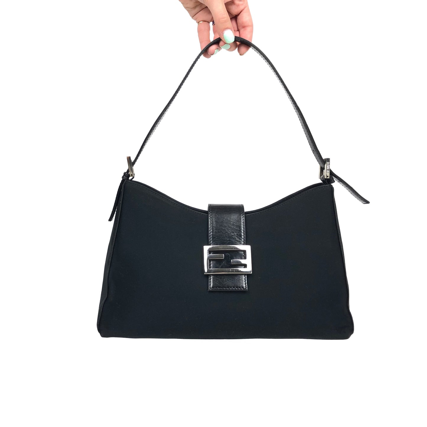 FENDI ZUCCA SHOULDER BAG