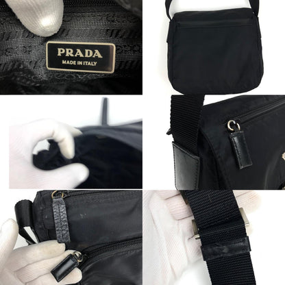 PRADA NYLON BUCKLE CROSSBODY BAG