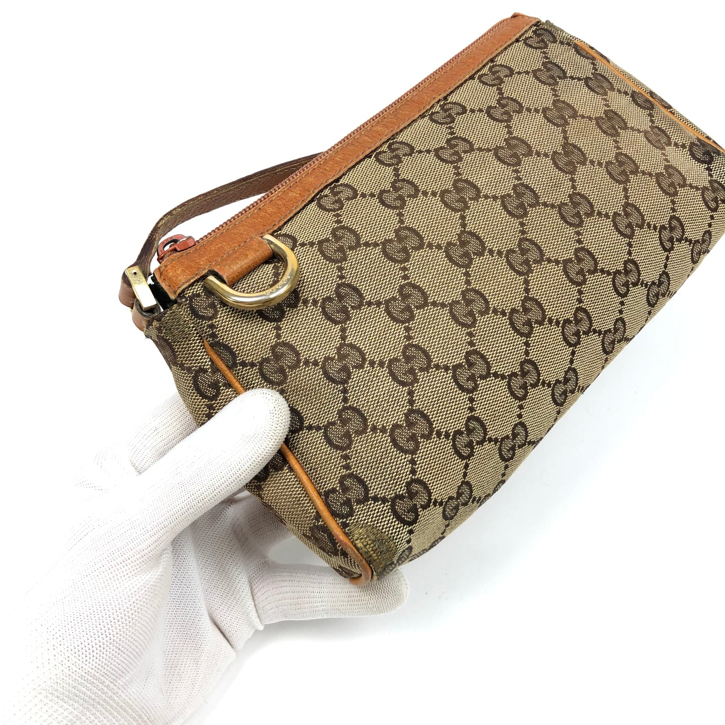 GUCCI MONOGRAM SHOULDER BAG