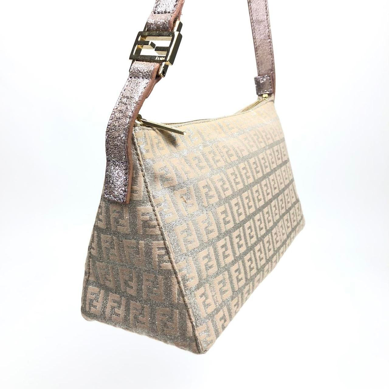 FENDI ZUCCA SHOULDER BAG