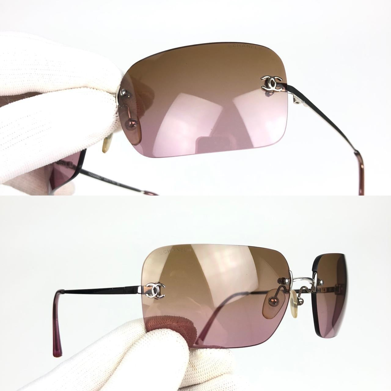 CHANEL RIMLESS SUNGLASSES
