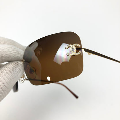 CHANEL RIMLESS SUNGLASSES