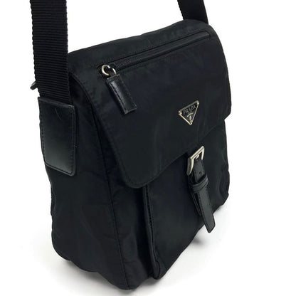 PRADA NYLON BUCKLE CROSSBODY BAG