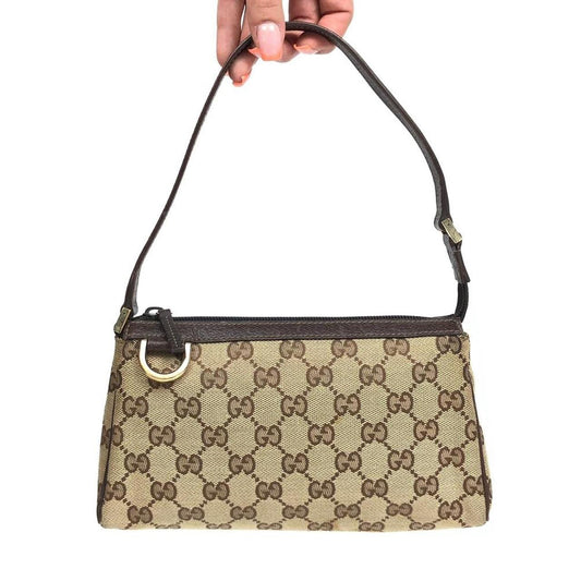 GUCCI MONOGRAM SHOULDER BAG