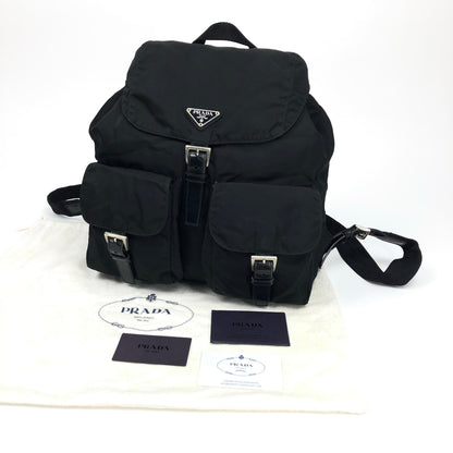 PRADA NYLON DOUBLE BUCKLE BACKPACK
