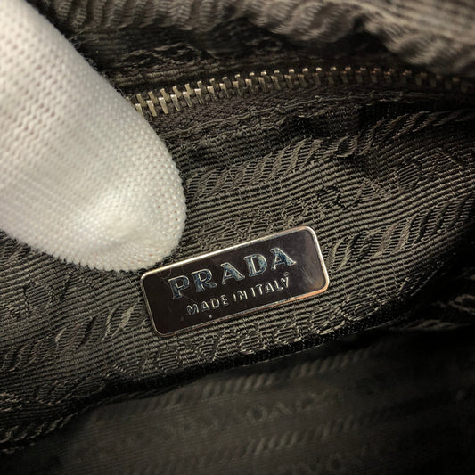PRADA CALF HAIR SHOULDER BAG