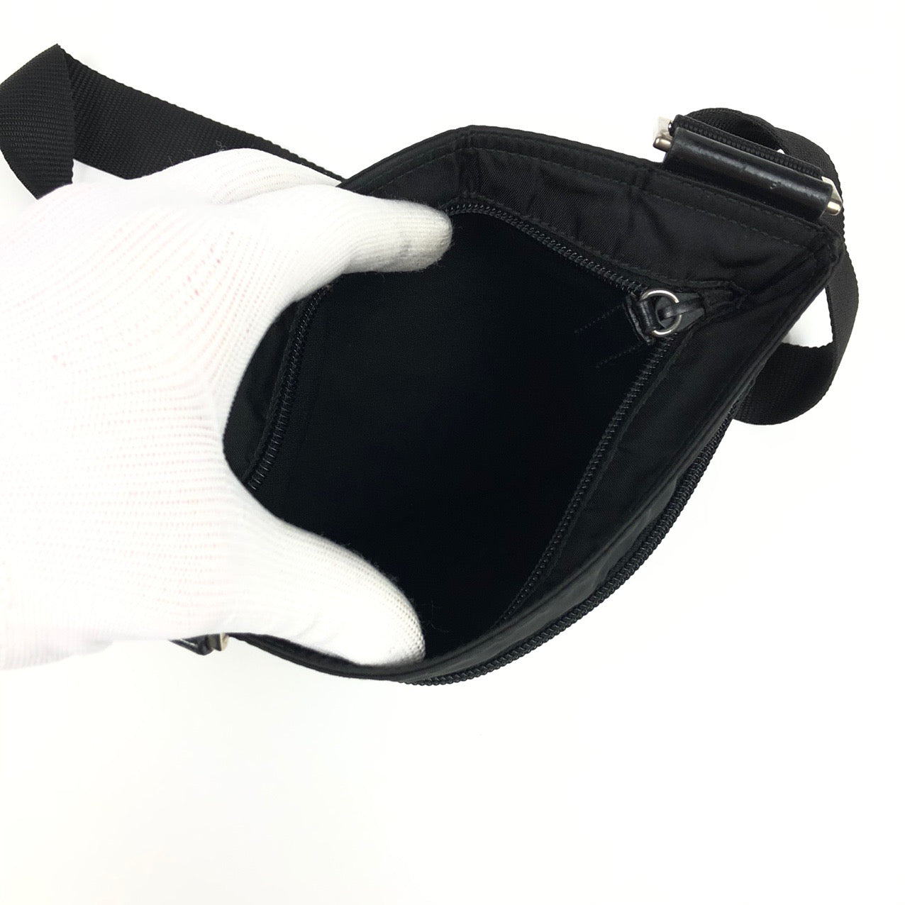 PRADA NYLON CROSSBODY BAG