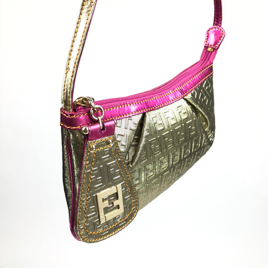 FENDI ZUCCA SHOULDER BAG