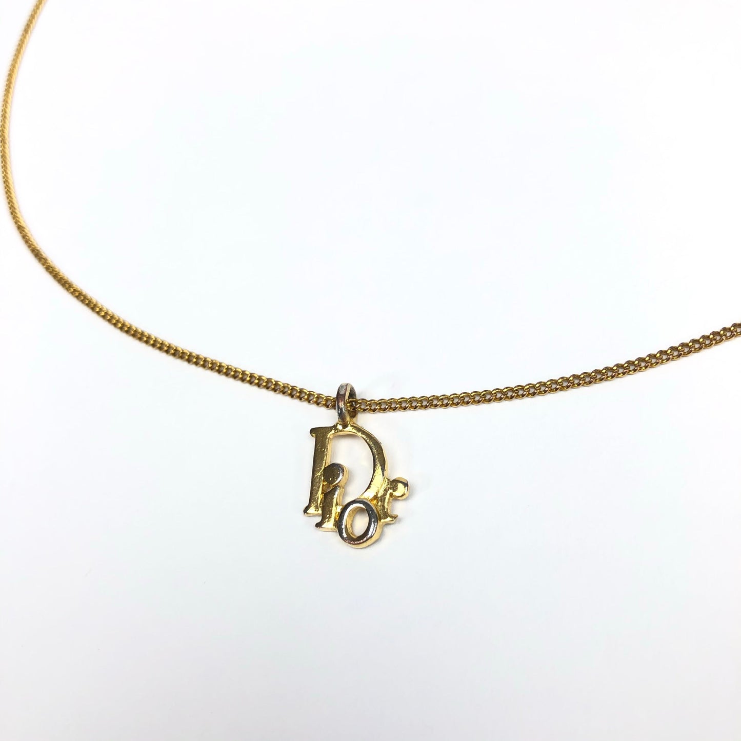 CHRISTIAN DIOR MONOGRAM NECKLACE
