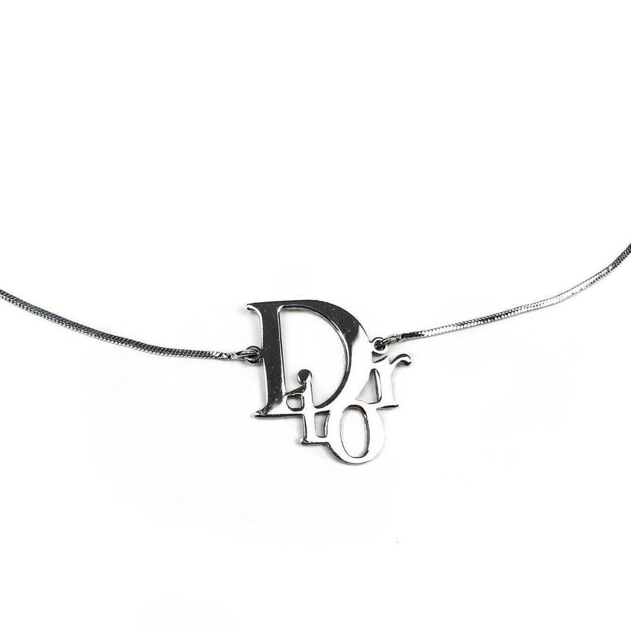 CHRISTIAN DIOR MONOGRAM NECKLACE
