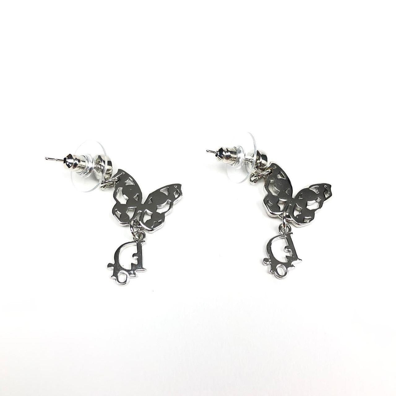 CHRISTIAN DIOR MONOGRAM EARRINGS