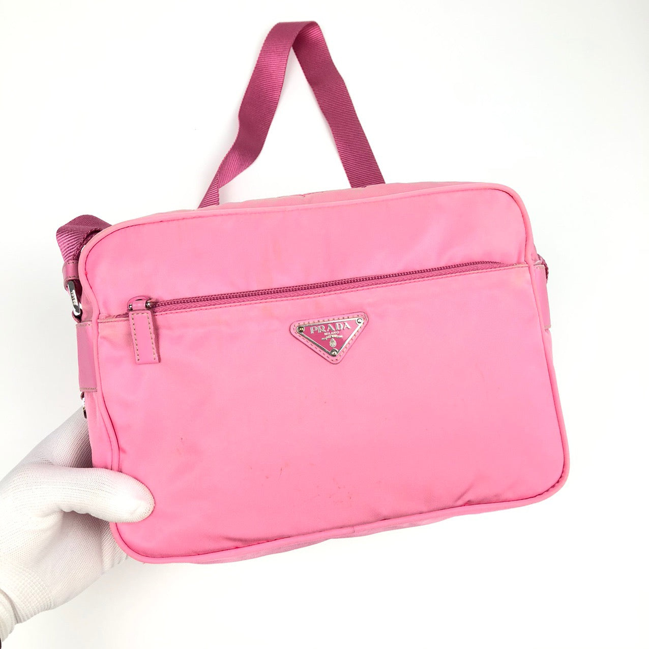 PRADA NYLON CROSSBODY BAG